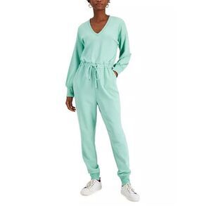 INC Earth NWT 100% Organic Cotton Jogger Suit One-Piece Neptune Beso Mint Green